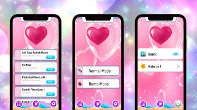 Lovely Heart Piano Music Tiles*截图2