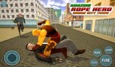 Super Vice Town Rope Hero Crime Simulator截图3