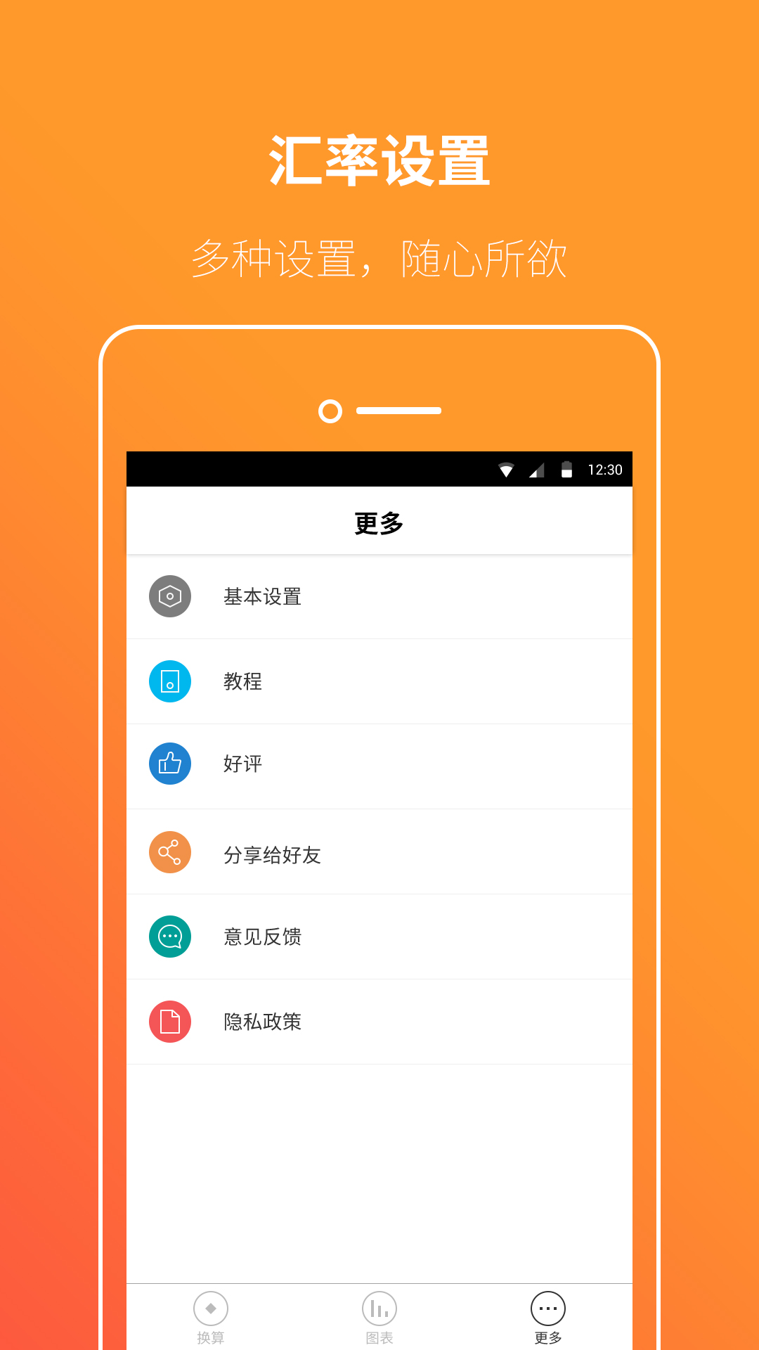 匯率換算截圖預覽