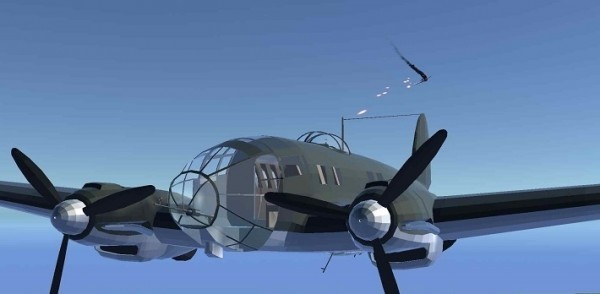 飞行射击战争模拟截图1