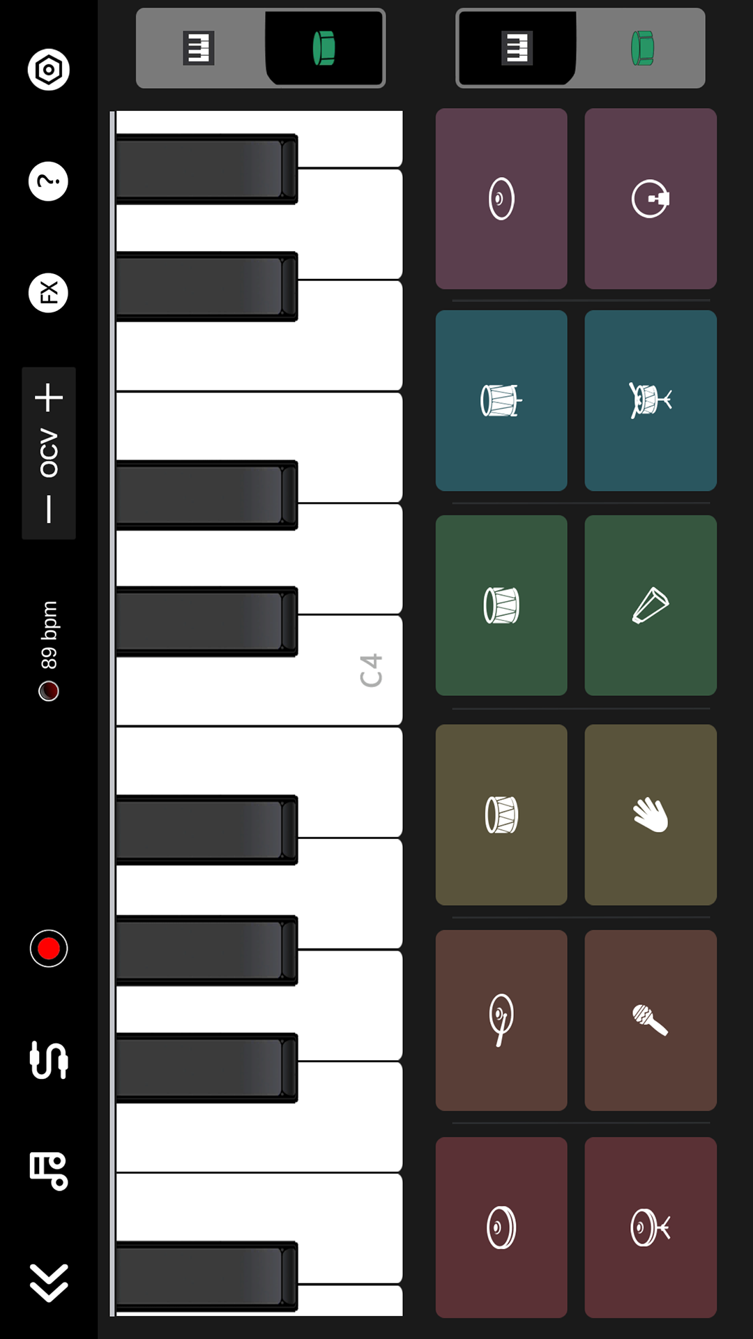 X 架子鼓截圖預(yù)覽