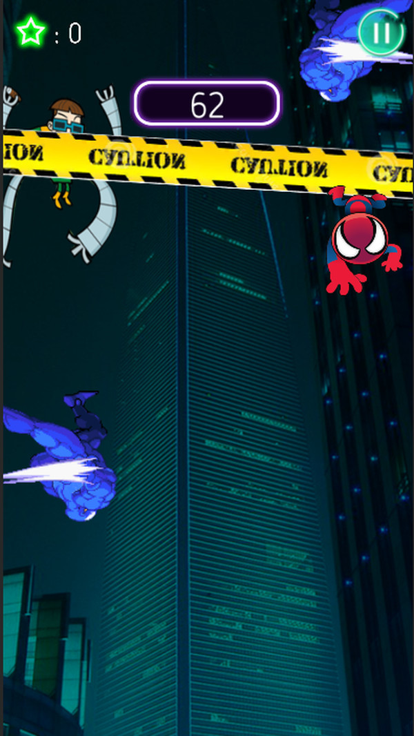 超级蜘蛛英雄塔截图1