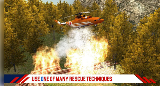 消防直升机救援截图2