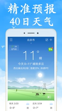 全國(guó)實(shí)時(shí)天氣截圖
