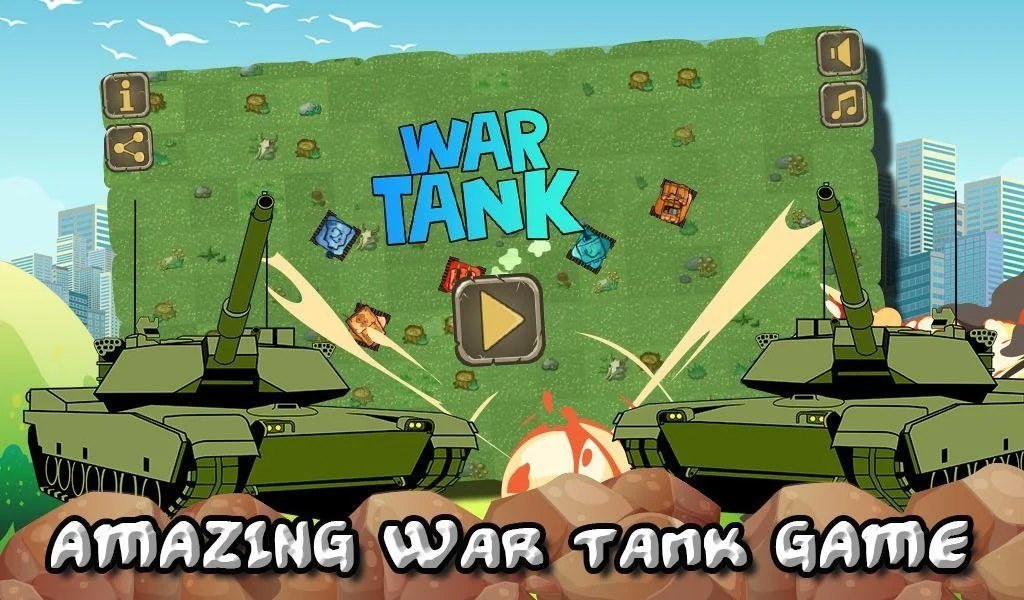 坦克卡通战截图1