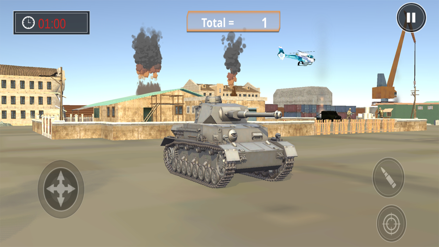 战争坦克装甲机器截图2