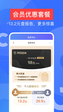 信用查詢截圖