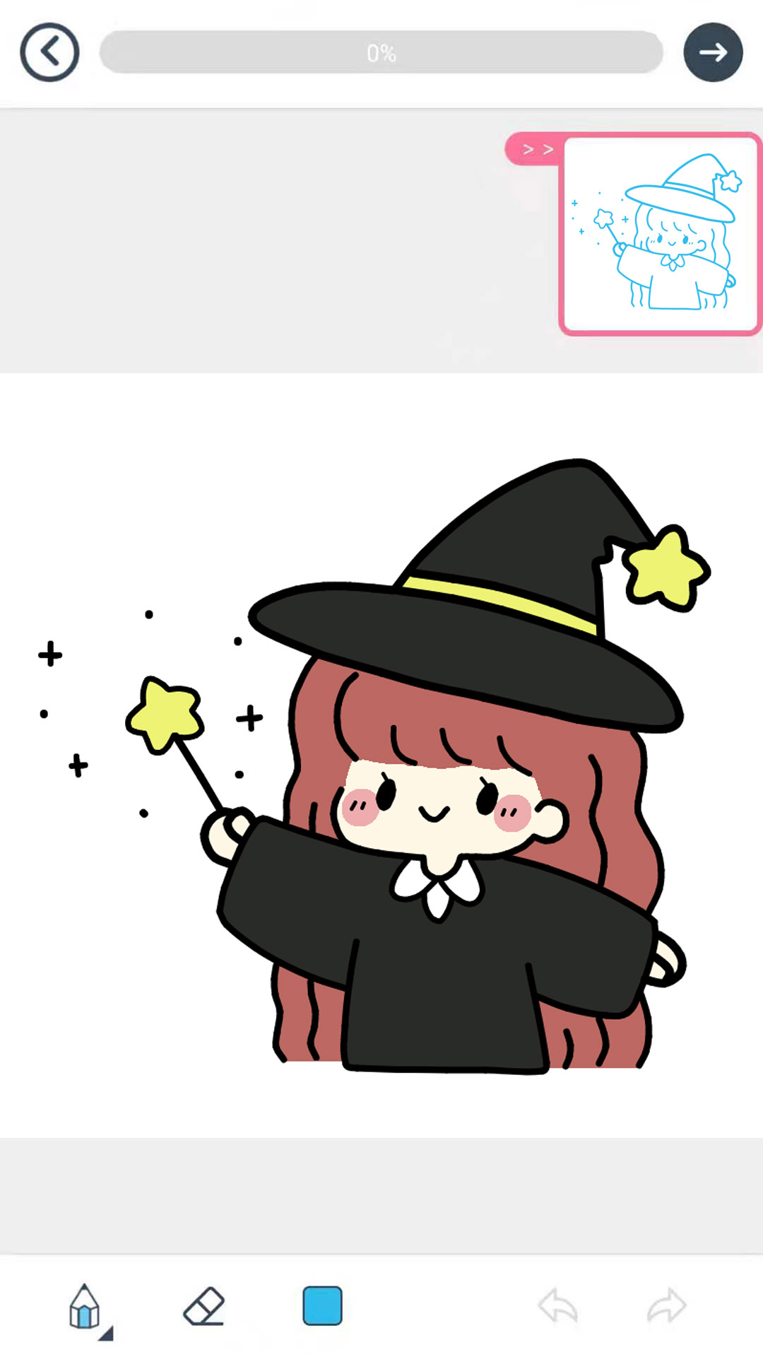 漫芽糖簡筆畫截圖預覽