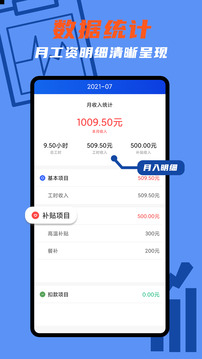 小時工時記錄截圖