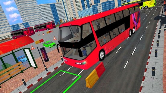 城市豪华旅游巴士3D截图3