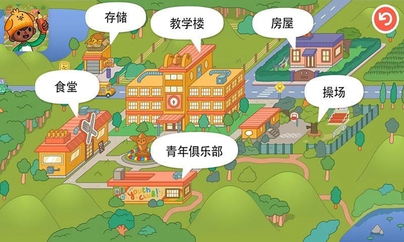 托卡世界迷你学校截图2