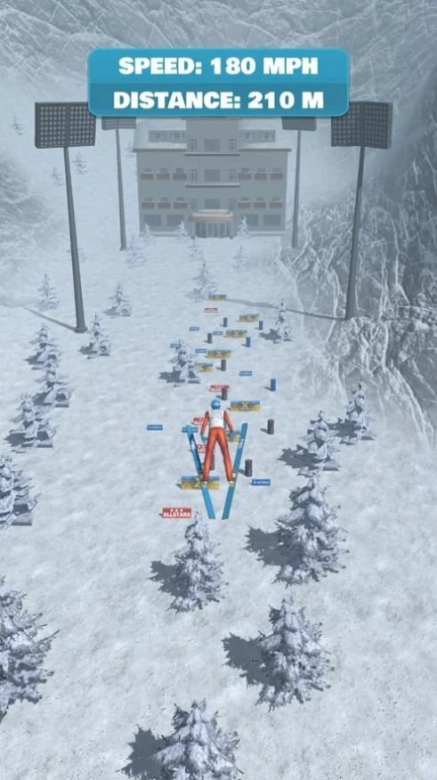 滑雪坡道跳跃截图4