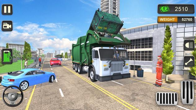 城市垃圾车模拟驾驶截图3
