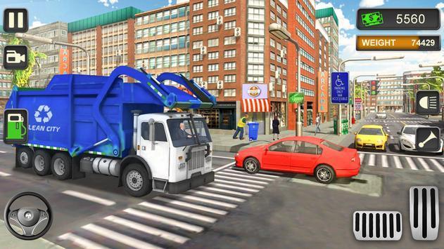 城市垃圾车模拟驾驶截图1