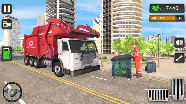 城市垃圾车模拟驾驶截图2