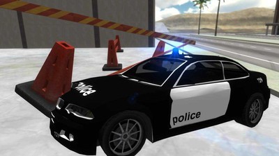 警车漂移3D截图2