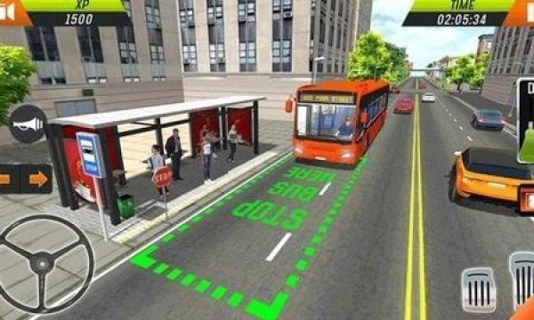 模拟公交大巴车驾驶截图3