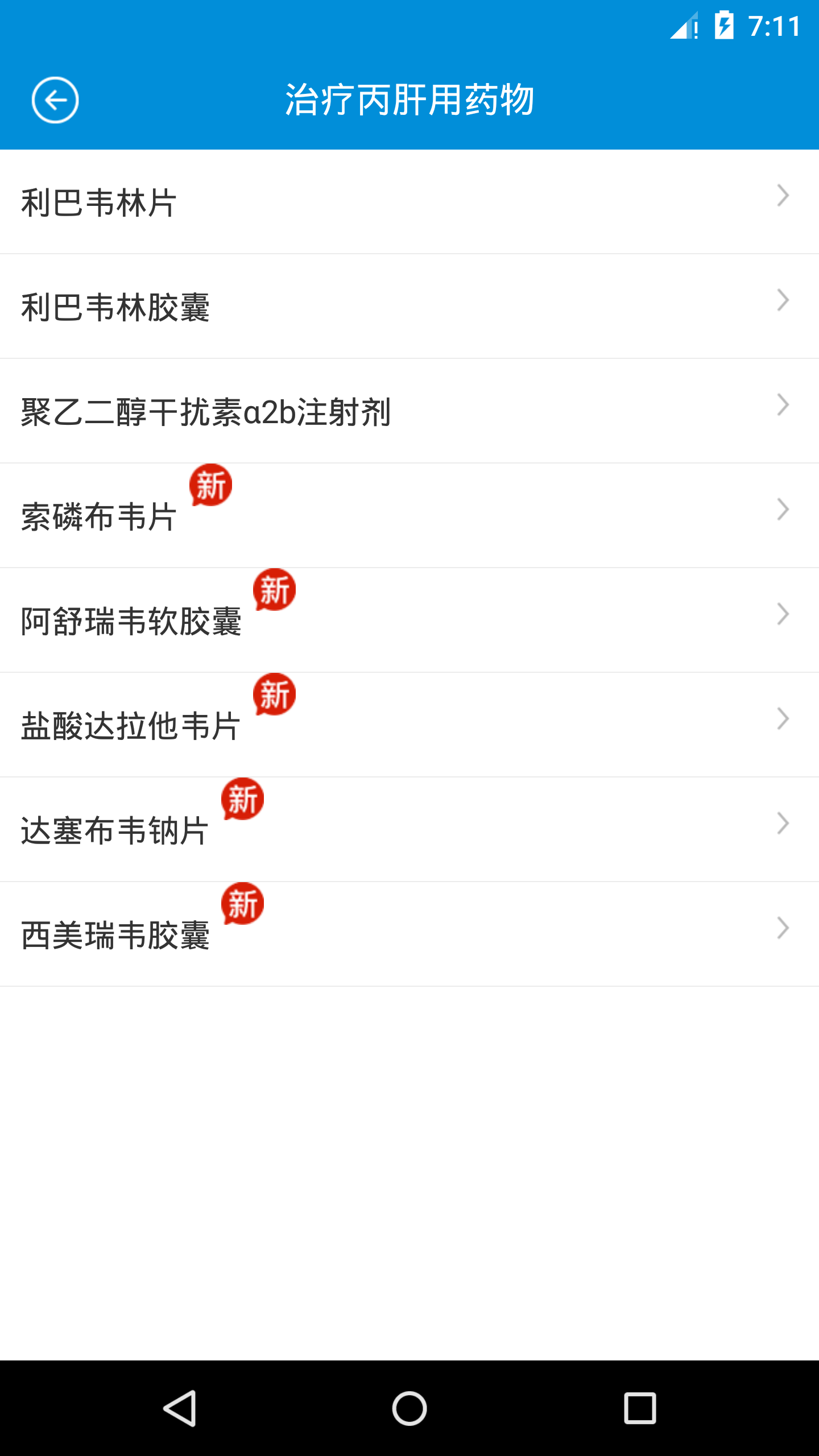 用藥參考截圖預(yù)覽