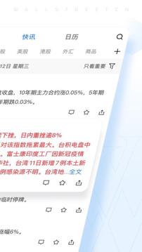華爾街見聞截圖