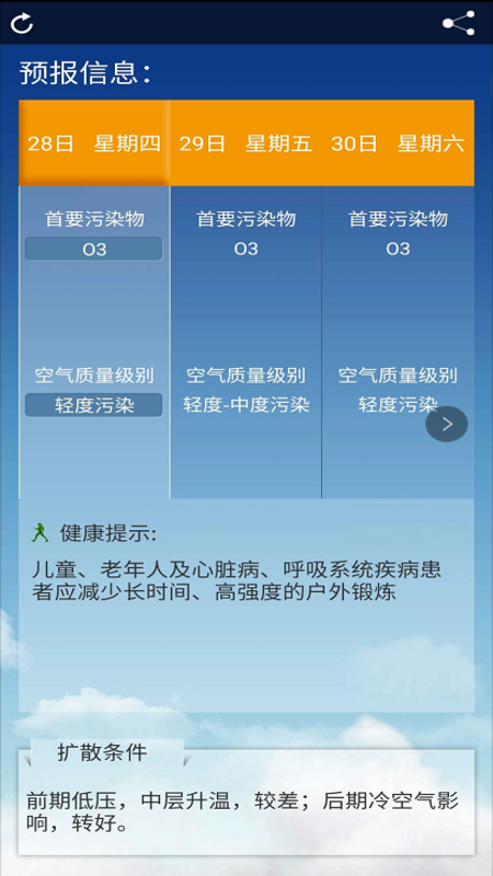 北京空气质量截图4