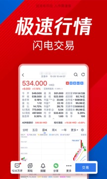 騰訊自選股截圖