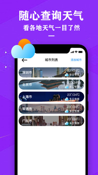 天氣預(yù)報截圖