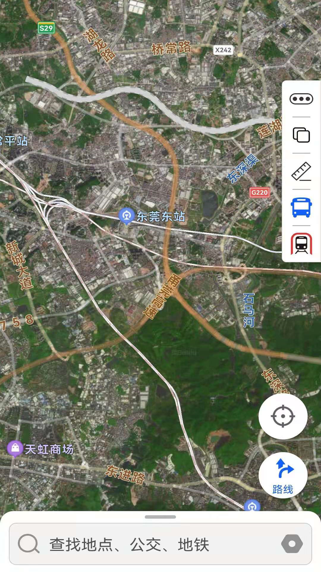 GPS地图导航截图1