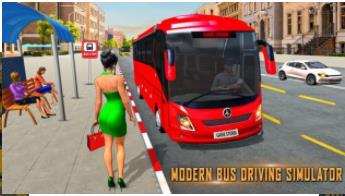 现代巴士模拟器上学路上截图3