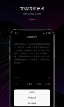 聲音轉(zhuǎn)文字截圖
