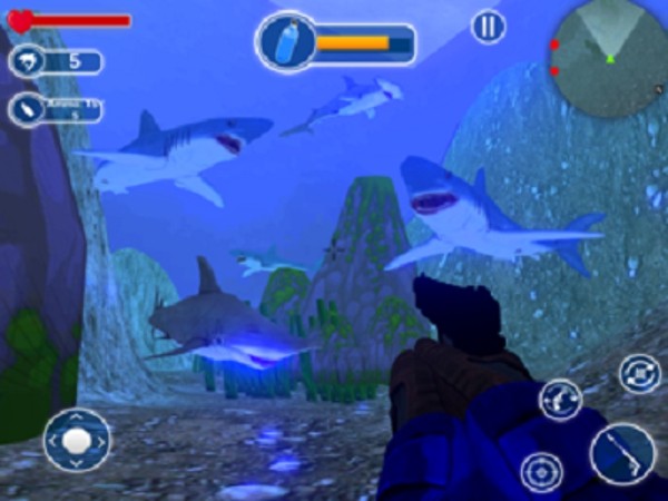 水下鲨鱼3D截图2