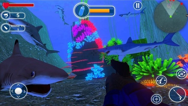 水下鲨鱼3D截图3
