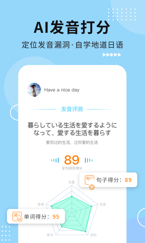 日語五十音圖截圖預覽