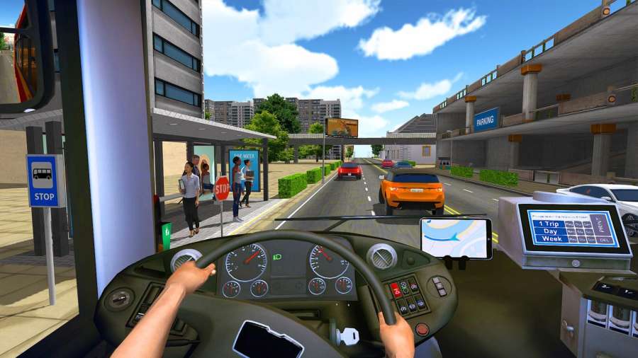 巴士模拟器2018城市驾驶截图3