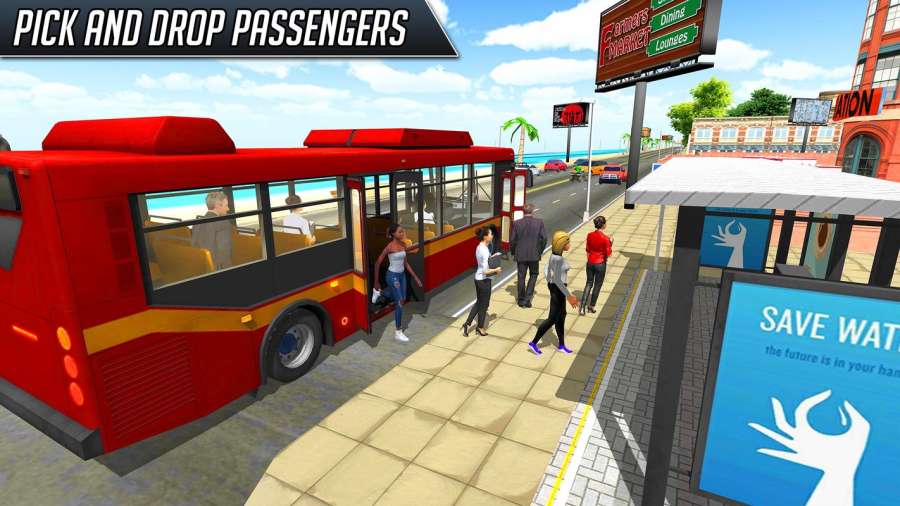 巴士模拟器2018城市驾驶截图4