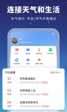 星云天氣截圖