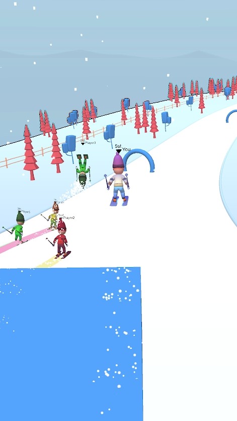 滑雪者山截图1
