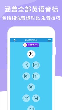 英語(yǔ)音標(biāo)精編截圖