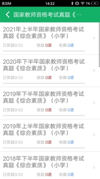 小學教師資格題庫截圖