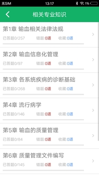 输血技术题库应用截图2