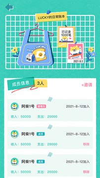 阿柴記賬截圖