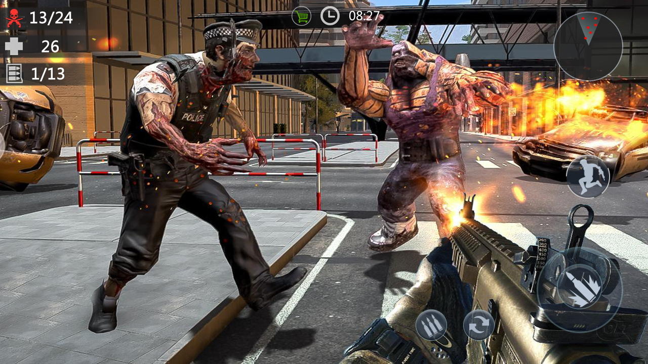 Roadkill3DZombieCrushFPS截图5