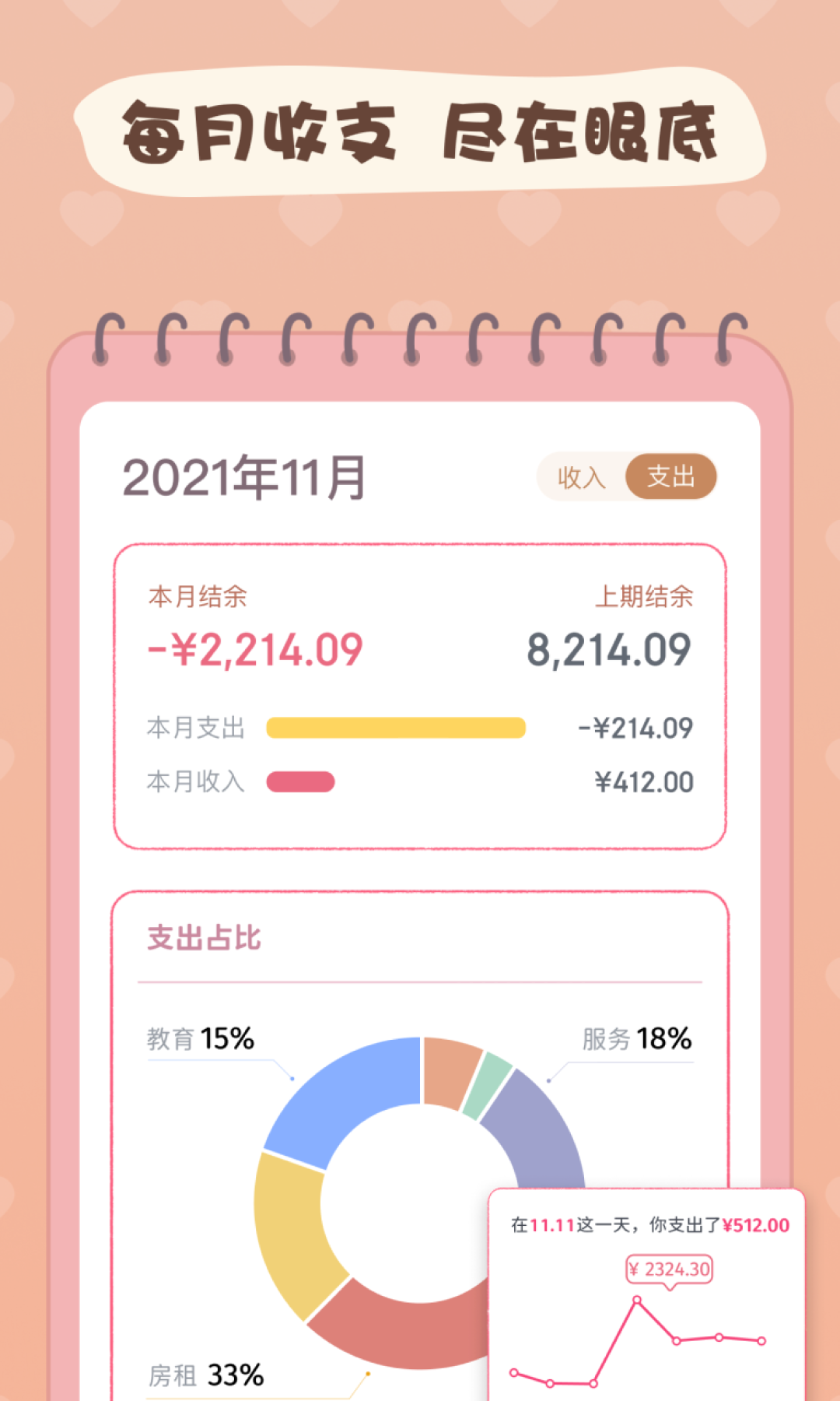 恋恋记账v1.0.1截图3