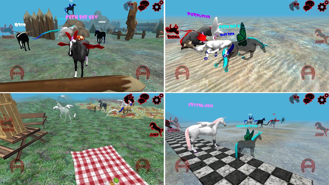 Hill Cliff Horse - Online Ragdoll Physics截图2