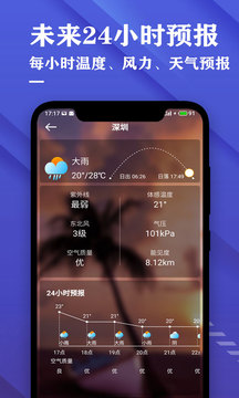 日歷天氣預(yù)報(bào)截圖