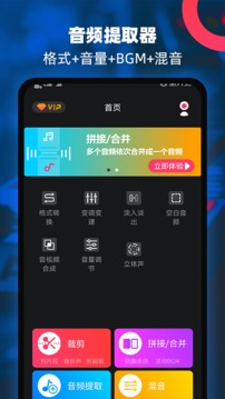音頻提取器編輯器截圖