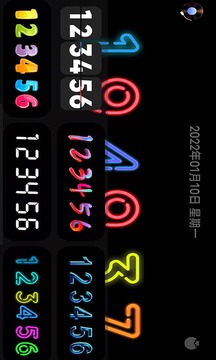 FlipClock翻頁時鐘截圖