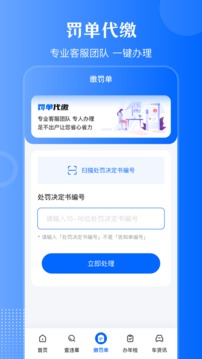 违章查询通截图