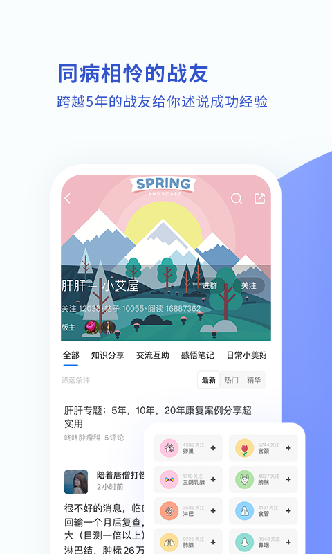 咚咚腫瘤科截圖預(yù)覽