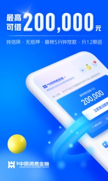 中原消費金融截圖