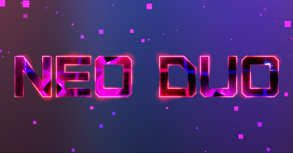 Neo Duo: Neon Geometry Dodge截图1